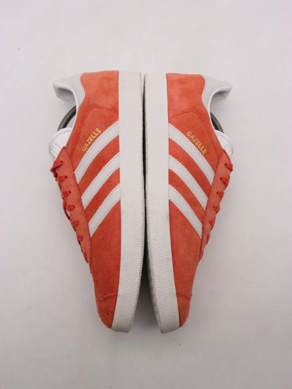 Adidas Gazelle Suede Men's Size 11.5 raw Amber Lace Up Casual Sneakers BD7498